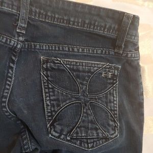 Habitual straight leg dark wash jeans